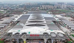 最新爆料重庆东站视频,未来交通枢纽新地标掠影